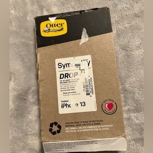 Clear Otter box phone case, iPhone 13